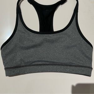 Grey Sports Bra